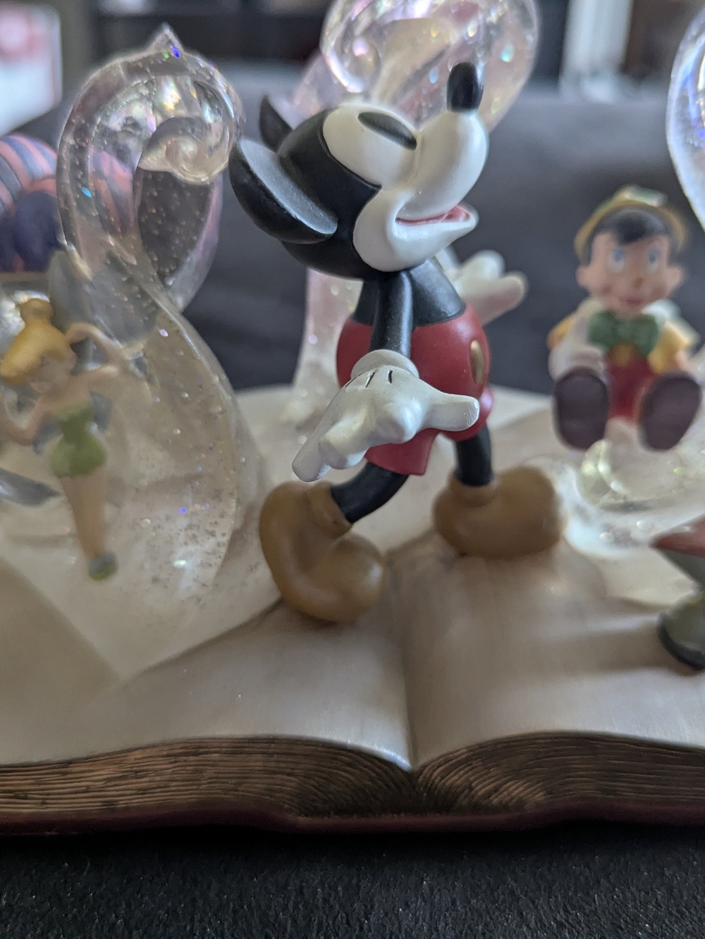 Disney "75 Years of Love and Laughter" Commemorative Storybook Figurine-1998